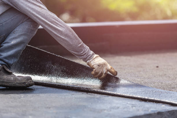 Professional Basement Waterproofing technician working in Comstock Park, MI
